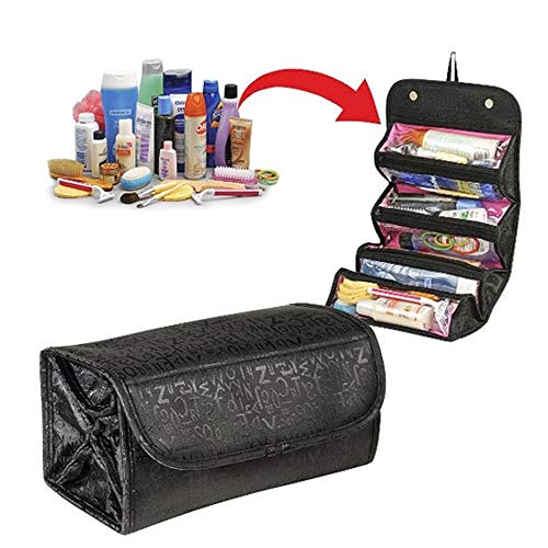 image for MORECON Makeup Bag/Travel Cosmetic Bags/Brush Pouch Toiletry Kit Fashi
