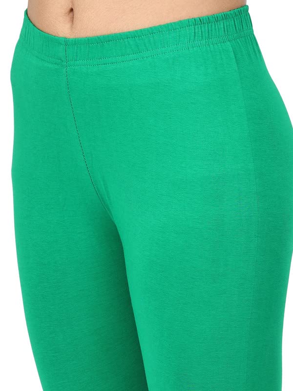Image of Robinbosky Premium Stretchable Cotton Capri Legging for Women | Suitable for Formal wear & Casual wear | High-End Elastic Makes. The Leggings Squat Proof and Durable for Travel, Yoga, & Workout.