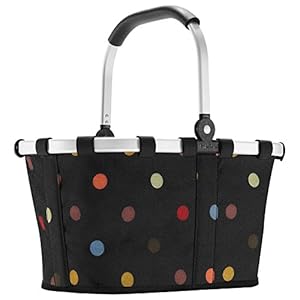Reisenthel Carrybag XS – boodschappenmand picknickmand hengselmand XS – kleur, decoratie naar keuze materiaal, Dots