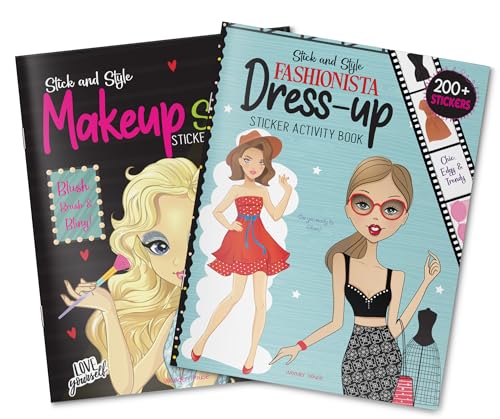 Image of Stick and Style - Fashionista Dress-up (Sticker Activity Book)