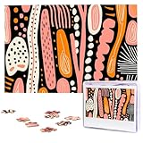Jeu de puzzle : le beau kit de briques de construction imprimées orange peut améliorer la coordination œil-main et développer les compétences de résolution de problèmes, la pensée logique et la capacité de patience ; un excellent outil de méditation et anti-stress ; un excellent moyen de se connecter avec les membres de la famille et les amis pour développer une relation plus étroite.