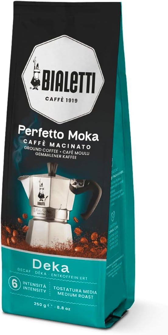 Amazon.com: Bialetti - Perfetto Moka Deka: Medium Roasting Ground