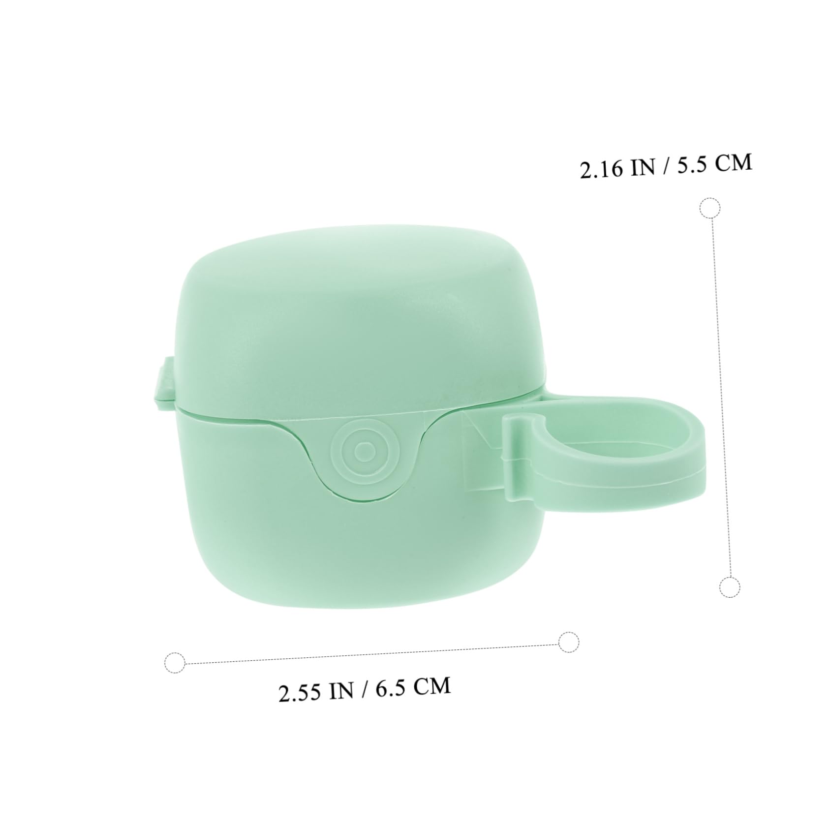 KOMBIUDA 5pcs Compact Baby Pacifier Holder Case Portable Organizer for Diaper Pacifier Box Newborn Holder