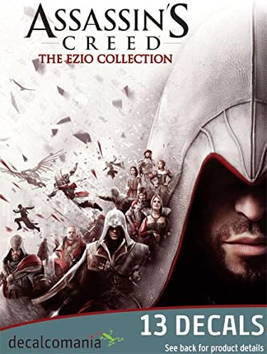 Assassin's Creed Licensed Ezio Collection Sticker Decal Pack Includes 13 Decals