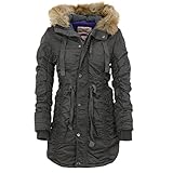  Jetlag Frauen Wintermantel RS 19 A Winterjacke charcoal - S