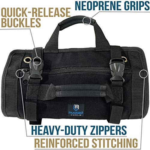 Rugged Tools Titan Deluxe Tool Roll - Thumbnail 5