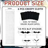 Zoom IMG-1 garza di halloween decorativa 183 Zoom IMG-1 garza di halloween decorativa 183