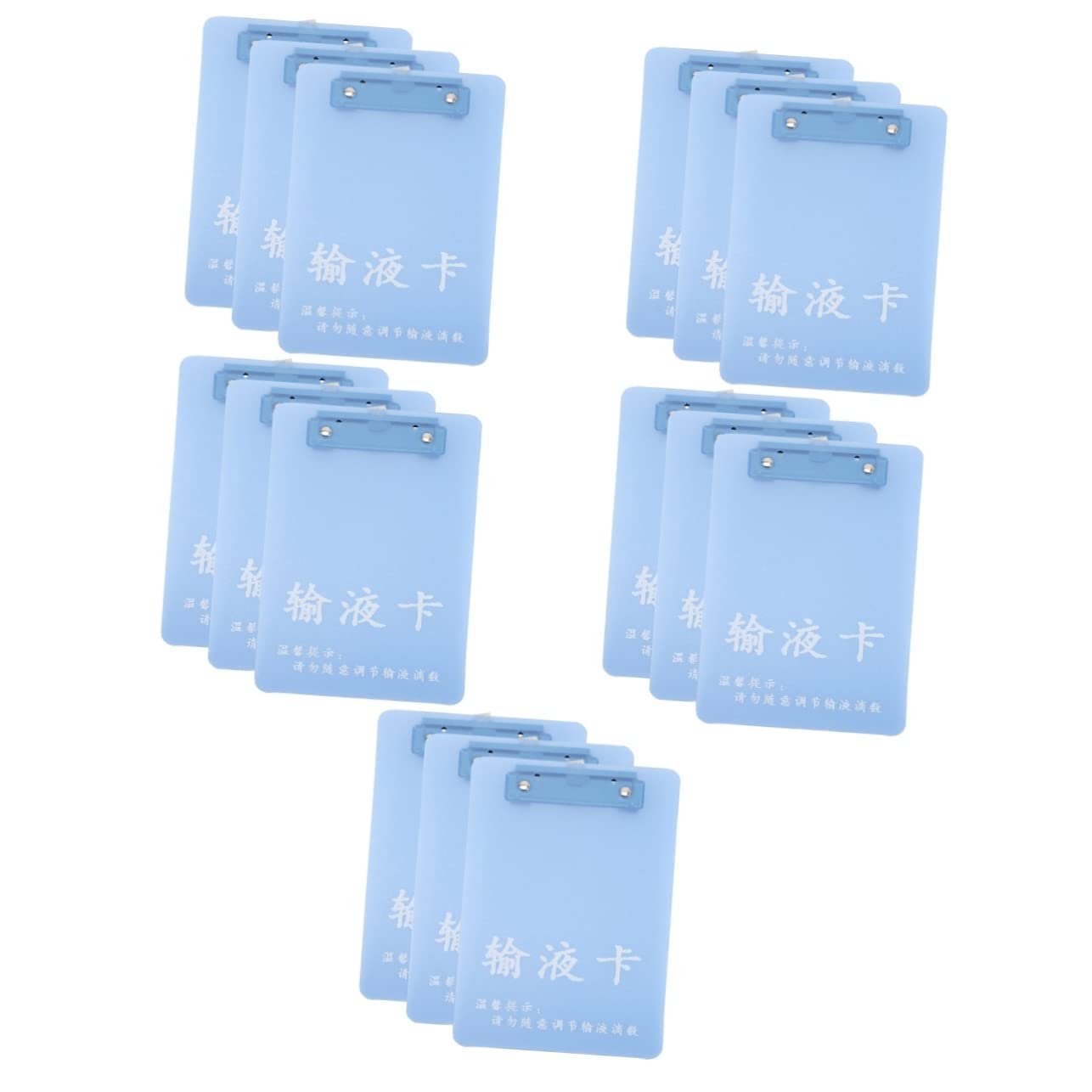 15 pièces en plastique dur presse-papiers papeterie porte-documents presse-papiers porte-fichiers presse-papiers multi-usages presse-papiers multi-usages presse-papiers papier tableau d'écriture carto