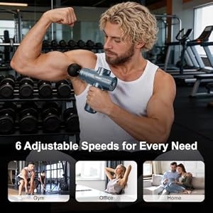 LEERCON Massage Gun Deep Tissue Handheld Muscle Massager for Pain Relief — photo 6 of 6