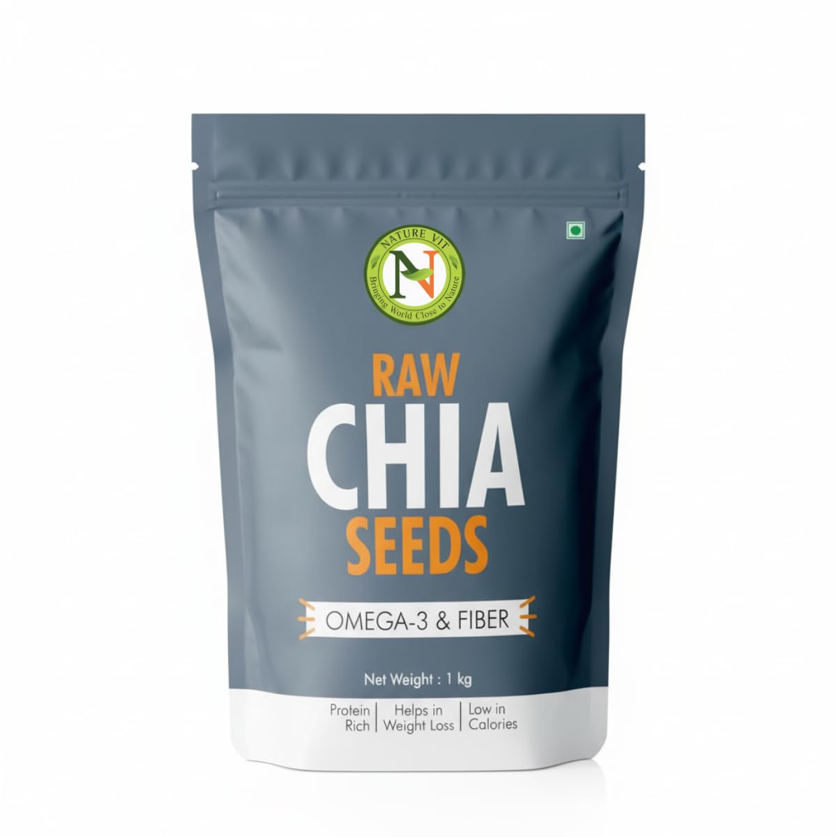 Nature Vit Chia Seeds for Weight Loss, 1 kg