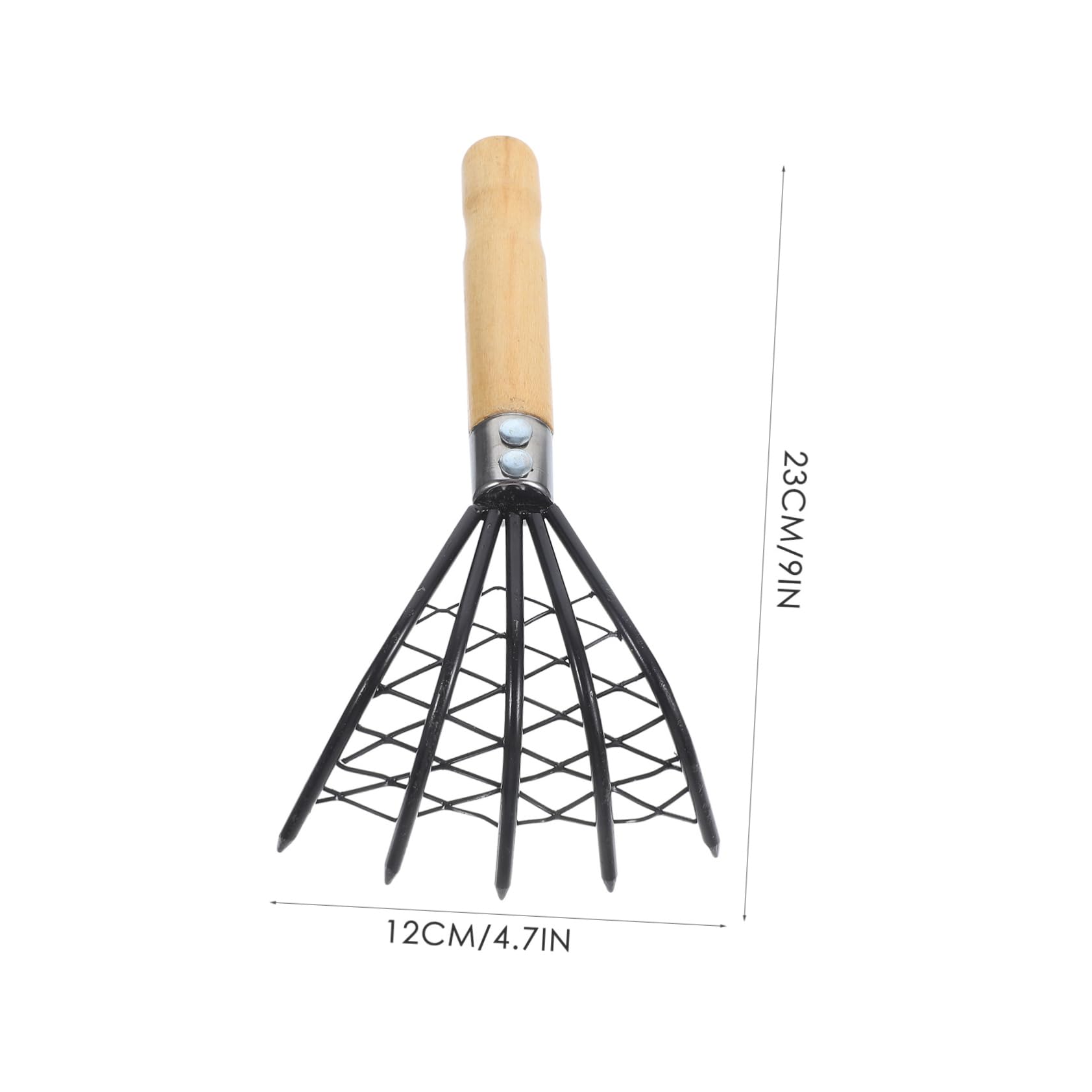 Râteau Pour Plage En Acier Inoxydable – Pour Creuser Palourdes, Huîtres – Manche Confortable - 2