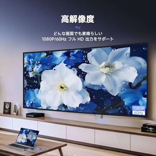 undefined SVBONY ST2 ワイヤレス HDMI送受信機セット 伝送状況を可視化 50-80m転送距離 1080P 0.06秒超低遅延 三つ変換アダプター 技適マーク認証 受信機4台増設可能 小型無線 送受信機 WIFI&設定不要 TV/PC/STB/カメラ/テレビなど対応 の商品画像 6