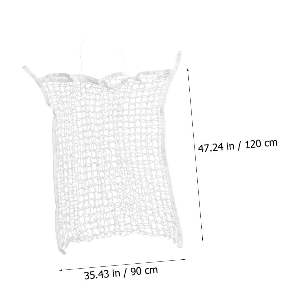 POPETPOP 1pc Slow Feed Horse Hay Bag Equestrian Storage Sack for Natural Feeding Prevents Bloat and Capacity Reliable and Safe Feeding