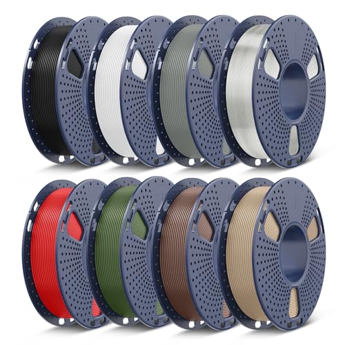 Image of SUNLU PETG Filament 1.75mm,250g,8 Packs
