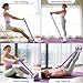Multifunctional Pedal Resistance Band with Handle,6/8/10 Tubes for All Weights,Upgrade Heavy-Duty Stretch for Full Body Workouts. (Purple 6 Tubes)