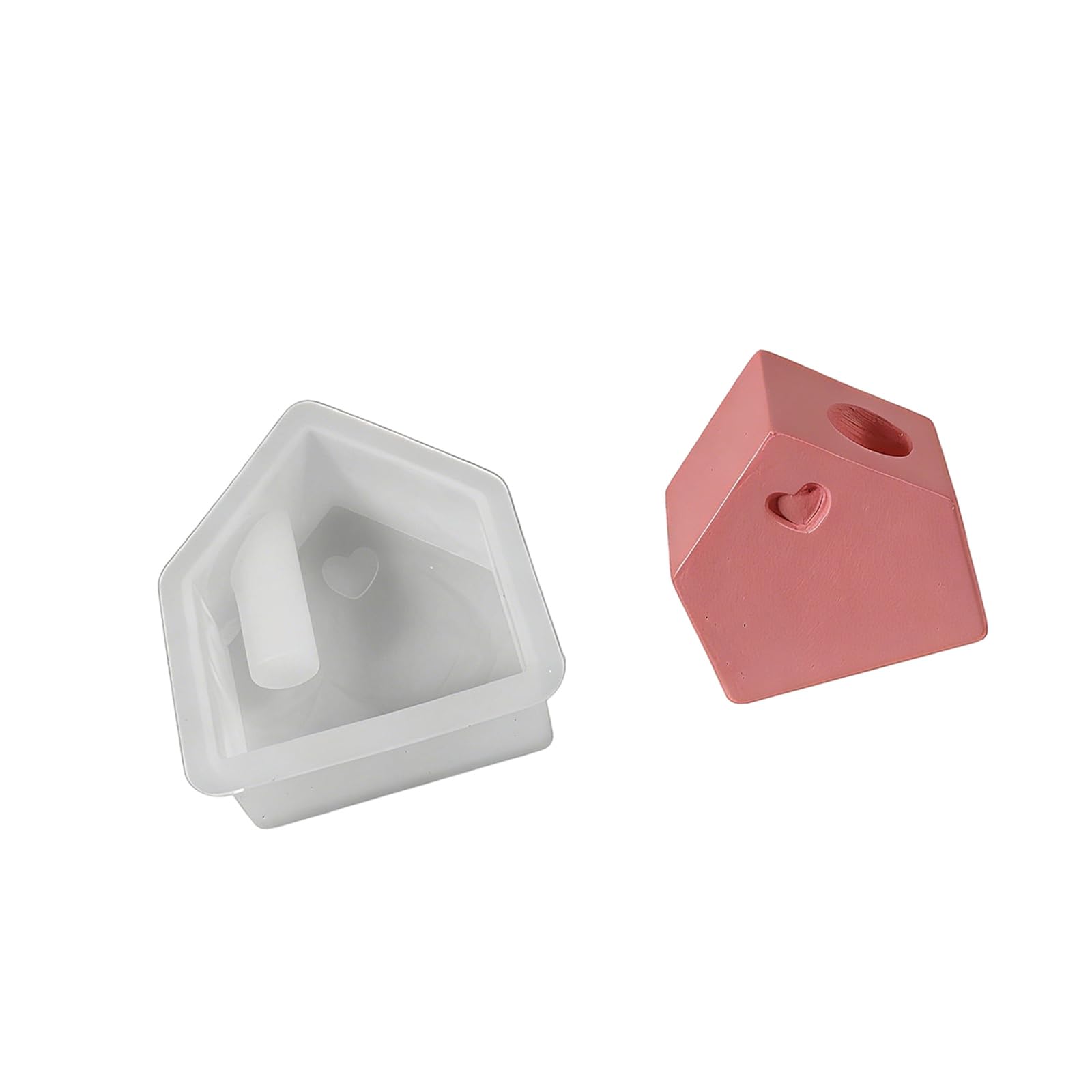 YROHGKPN Floral House Shape Silicone Ideal for Resin Casting and Craft Supplies Flower House