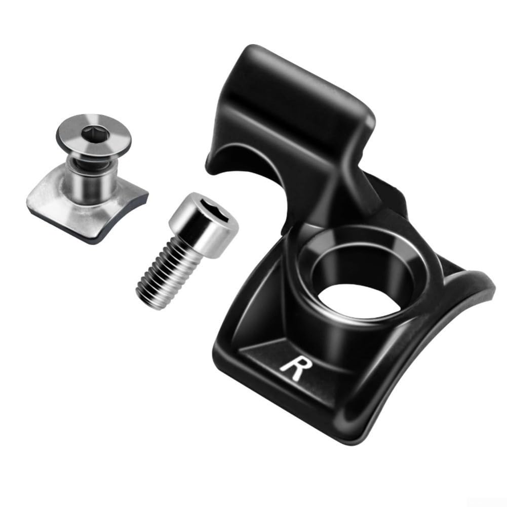 Aluminum Alloy Shifter Adapter for SRAM MatchMaker X for mmx, Left Right Mounting Bracket Compatible with XX X0 X9 Shifters and Split-Clamp Brakes, Reduces Handlebar Clutter for Mountain Bike Cycling