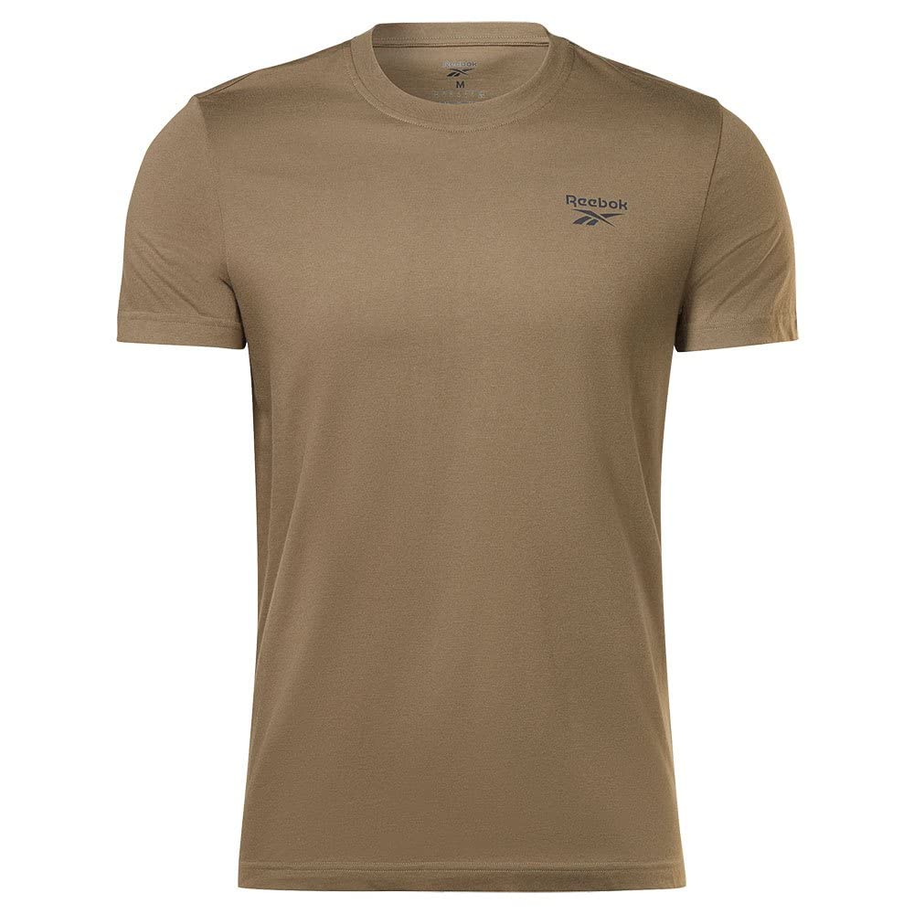 Reebok Men's Identity Left Chest Logo T-Shirt Steely Blue S