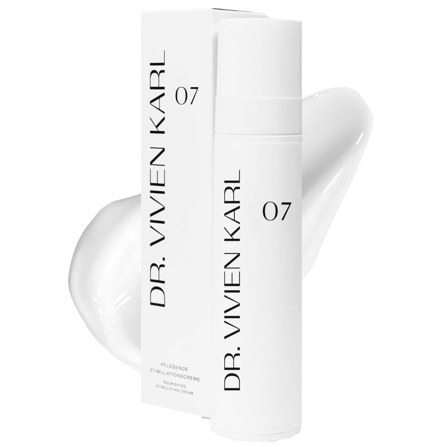 DR. VIVIEN KARL Gleitcreme 07 | Pflegendes Gleitmittel auf Jojobaölbasis | Intimcreme I Natürliche Feuchtcreme für den Intimbereich | Langanhaltend, Vegan & frei von Parabenen | pH 5 | 50 ml