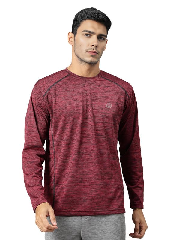 CHKOKKO Men's Polyester Regular Fit T-Shirt