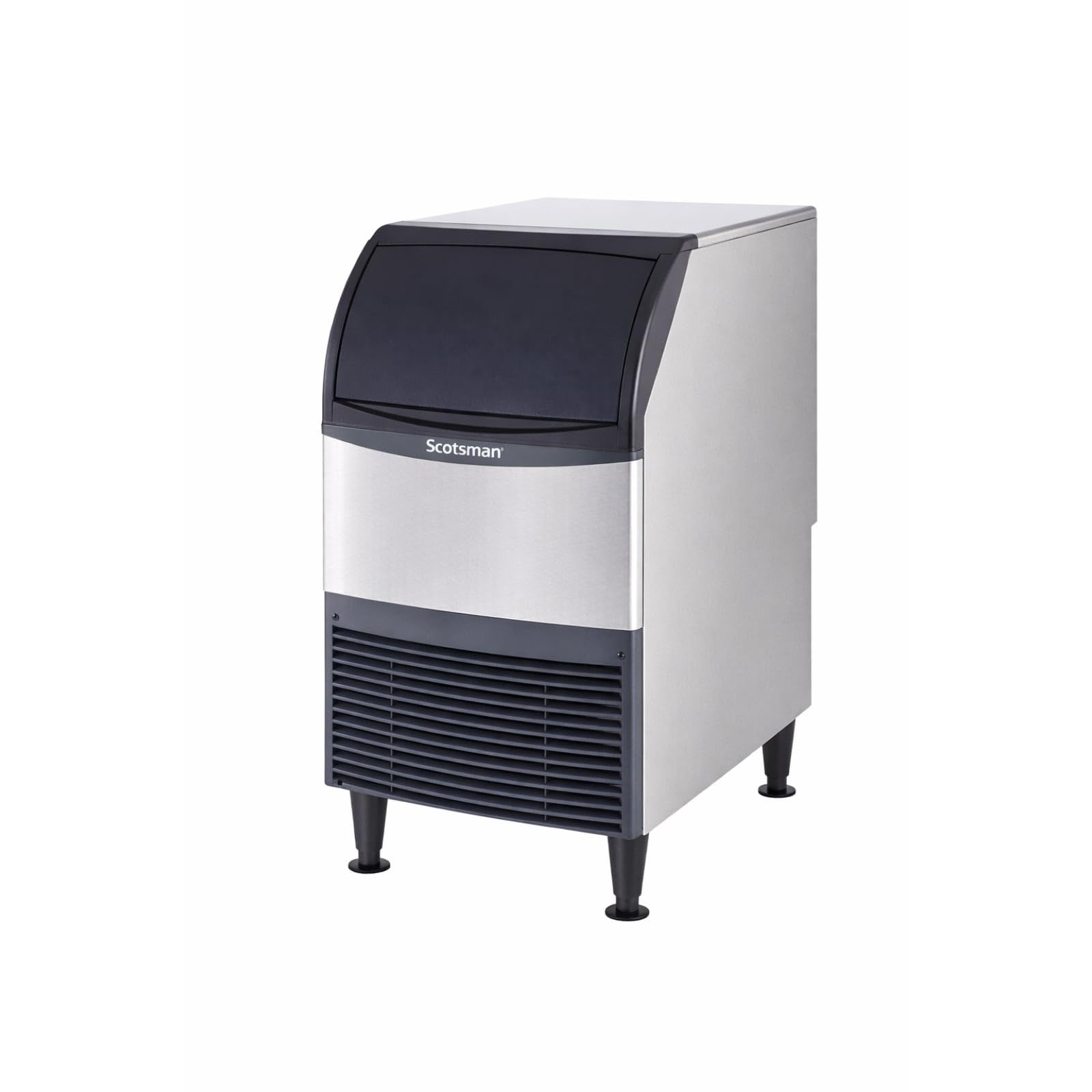 Scotsman Undercounter Medium Cube 24" Ice Maker - 282 lb/Day, 80 lb Storage Bin on Fridge.com