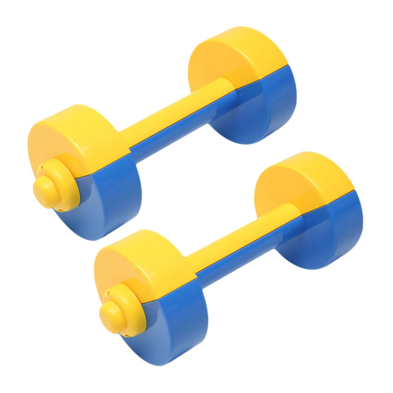 SUPVOX 1pair Gymnastics Dumbbells Boys and Girls Plastic Dumbbell Exercise Supplies