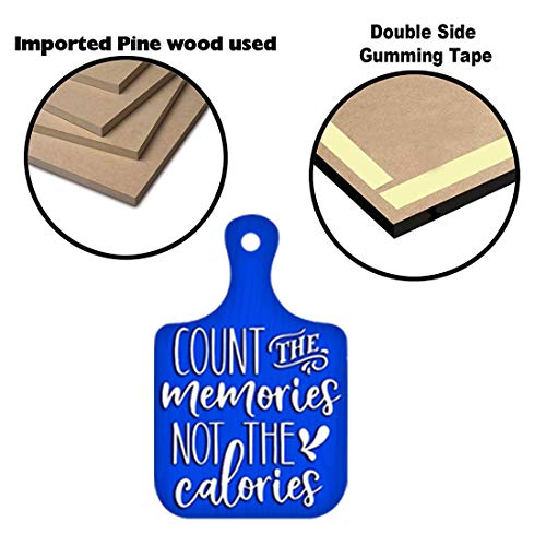 Image of PNF Poster And Frames KITCHEN is the heart of home Wall art & Door Hanging Frame For Kitchen, Dining, restaurants Decor | Walland home Decor for Living Room | Room Decor Wall Decor Items For Bedroom | decoration (Wooden, 11x9 Inch,brown)-48-4