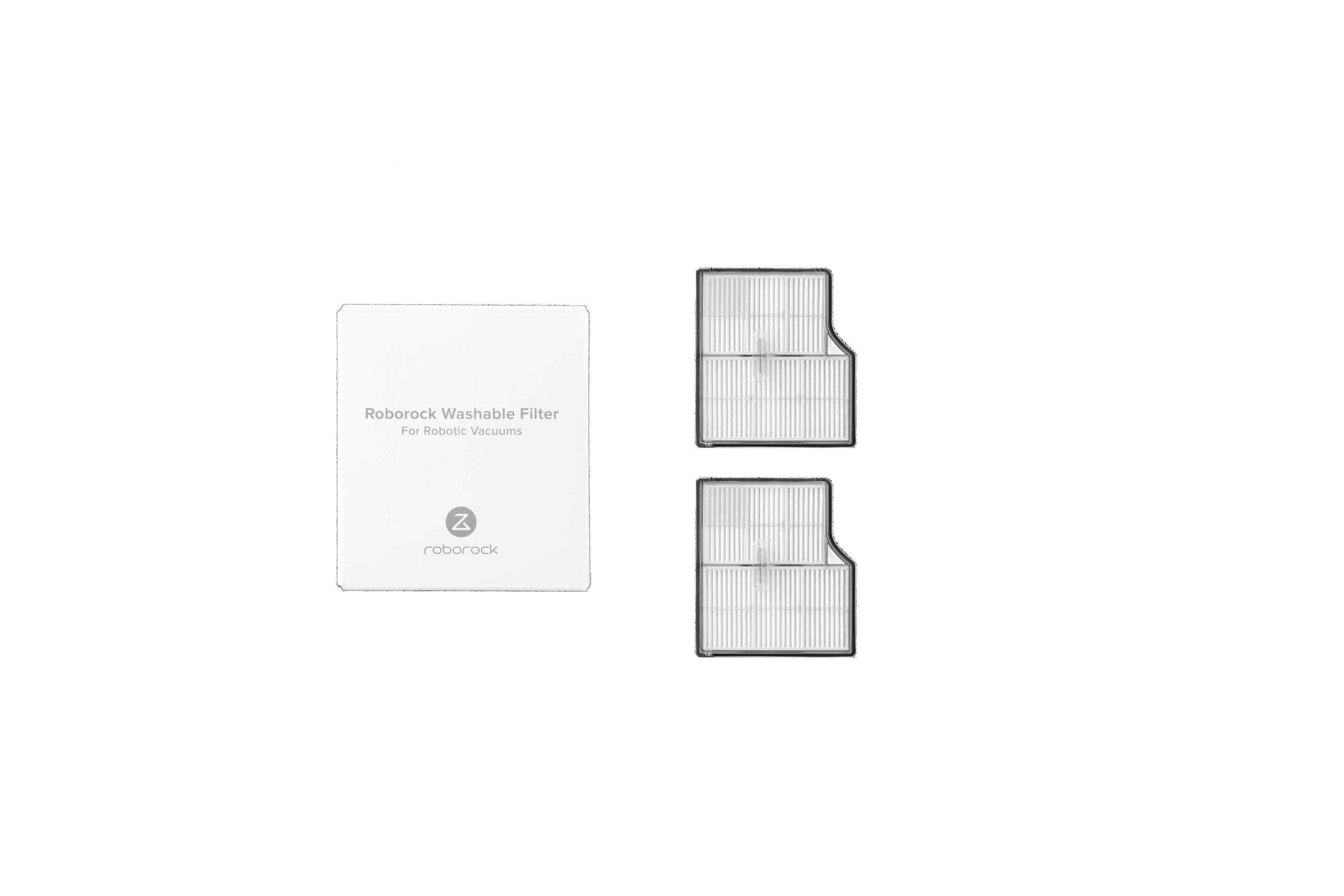 roborock Filtres d'origine Accessoires, Filtre Lavable Lot de 2 pour l'Aspirateur roborock Saros 10