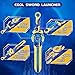Infinity Nado Battling Top Burst Gyro Toy, Spinning Top w/Sword Launcher, Battle Game Set Toys for 5 6 7 8 9 10 Years Old Boys Girls, Gifts for Boys Girls Kids - Fury Wave Dragon