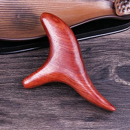 Zjchao ZJCHAOHZ01CW4T2Y-68 Gua Sha Tool, Triangle Trigeminal Body Wooden Massager Body Foot Neck Relax Circulation Massager Muscle Scraping Tool Mobilization Tools Manual Massagers thumb #5