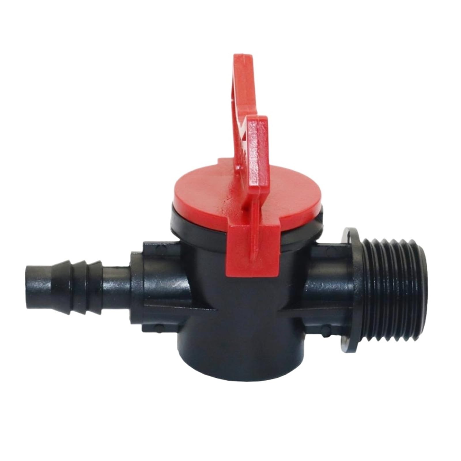 Raccords en Plastique Haute Densité Filetage Mâle 1/2" Robustes pour Tuyau de 8 mm