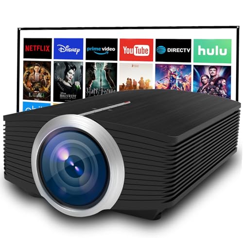 Image of MEGAWISE Mini Laptop Projector YG500 Portable Projector Outdoor Movie Projector Video Projector for Home Theater Movie Projector with HDMI /USB /Audio /AV for iOS /Android /Windows /PS5 /computer (MP17)