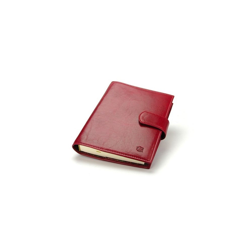 ESCLUSIVA AGENDA GIORNALIERA IN PELLE LE ARTI 17x23 CM ARTIGIANALE NUOVA MADE IN ITALY