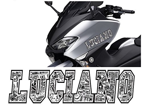 GamesMonkey Lijm Nome 2 stuks - Sticker Bomb 2 - Luciano - 10 15 20 25 30 cm KIT Brauch - 20 X 5 cm