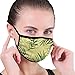 Price comparison product image Washable Reusable Mask 6.8 X 4.7 Inch Men's And Women's Dust-proof Adjustable Earrings Dust-proof Half Face Mask Anti-flu,Palm Leaves Silhouette Seamless Background