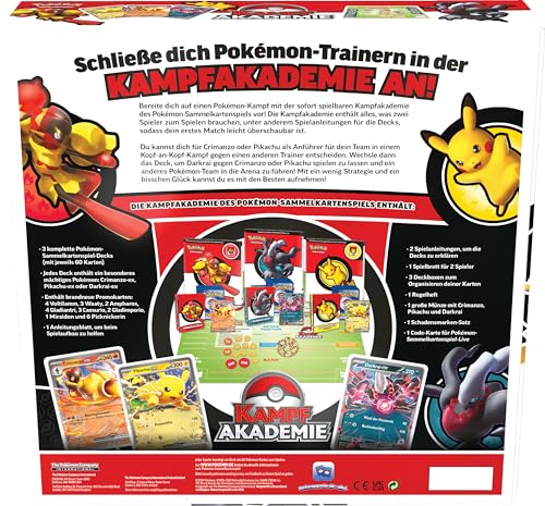 Pokémon-Sammelkartenspiel: Kampfakademie (Pikachu-ex, Crimanzo-ex & Darkrai-ex) – Bild 4