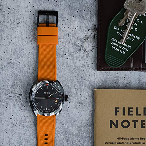 Image of BARTON Elite Silicone Watch Bands - Quick Release - Choose Strap Color & Buckle Color (Stainless Steel, Black PVD or Gunmetal Grey) - 18mm, 20mm, 22mm & 24mm Watch Straps