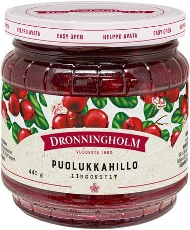 Miniatura 3 de Dronningholm Jam 11.64 oz-15.52 oz (paquete de 6-10) - Elige cualquier 6-10 tarros de mezcla de mermelada finlandesa de muchos sabores en una caja
