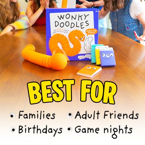 Juego de mesa Wonky Doodles para diversión familiar miniatura 6