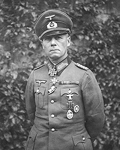 Amazon.com: Desert Fox General Erwin Rommel WWII 16x20 Photograph