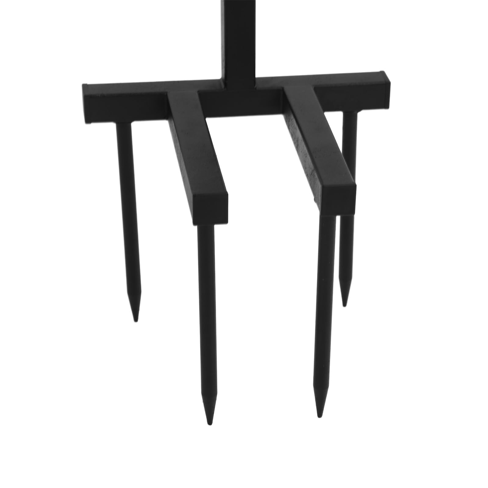 Soporte para manguera de jardín, soporte para manguera de agua independiente desmontable con cesta de almacenamiento, patio exterior de hierro