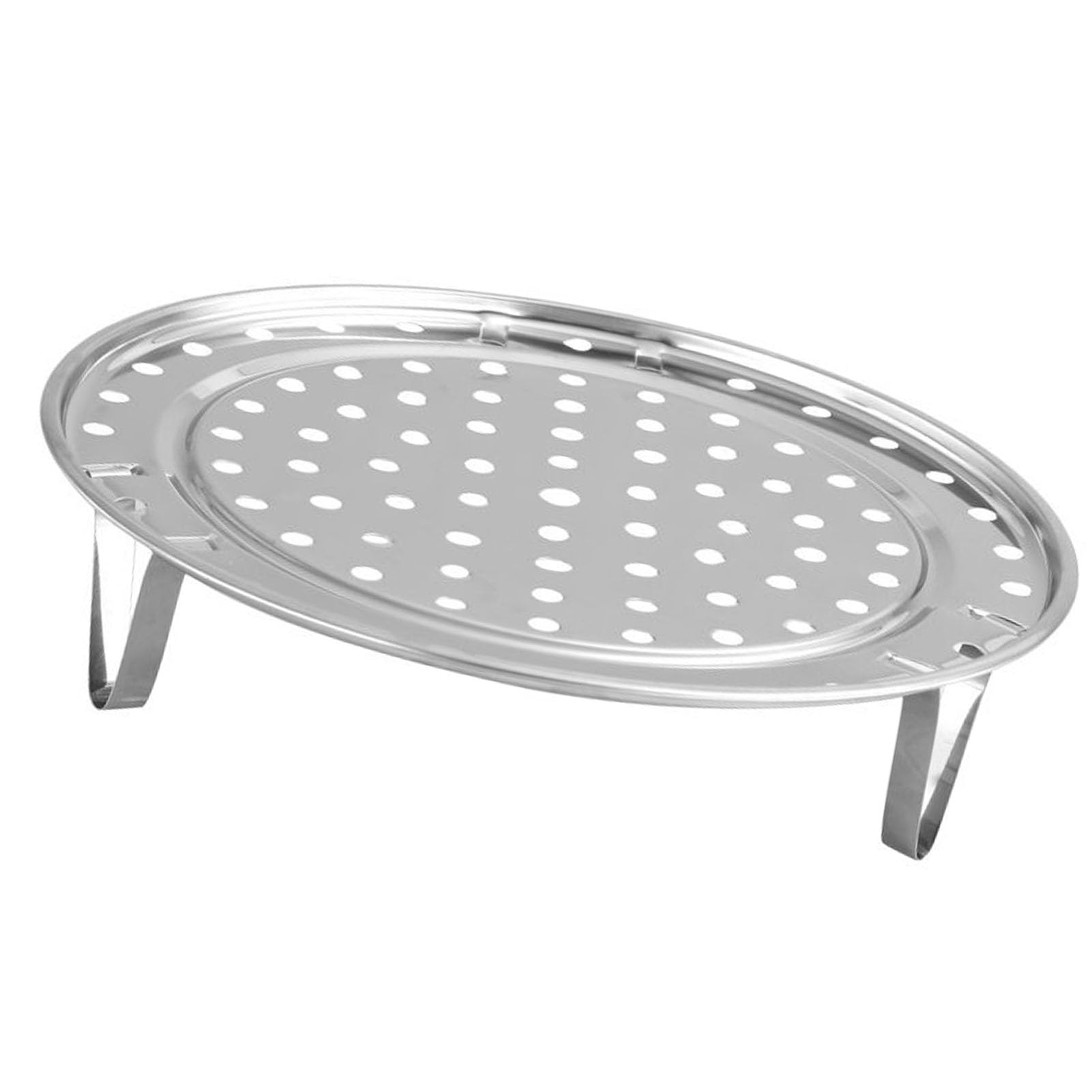 Soporte Vaporero de Acero Inoxidable 18 cm Rejilla Vaporera Multifuncional