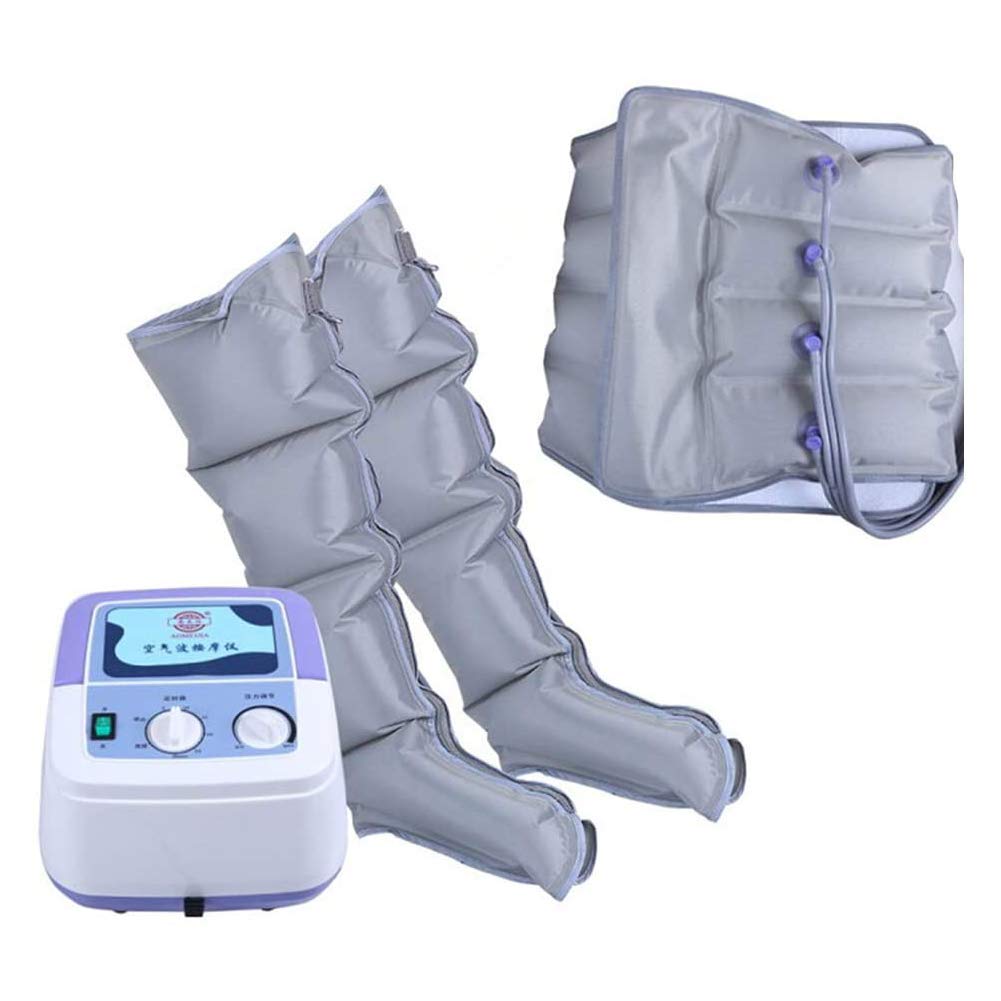 Massaggiatore per gambe a compressione d'aria, fascia per le gambe, braccia, caviglie, polpacci, macchina per massaggi, per rilassare i muscoli, alleviare il dolore, migliorare la circolazione sangu