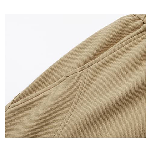Short décontracté rétro en coton sergé premium pour homme