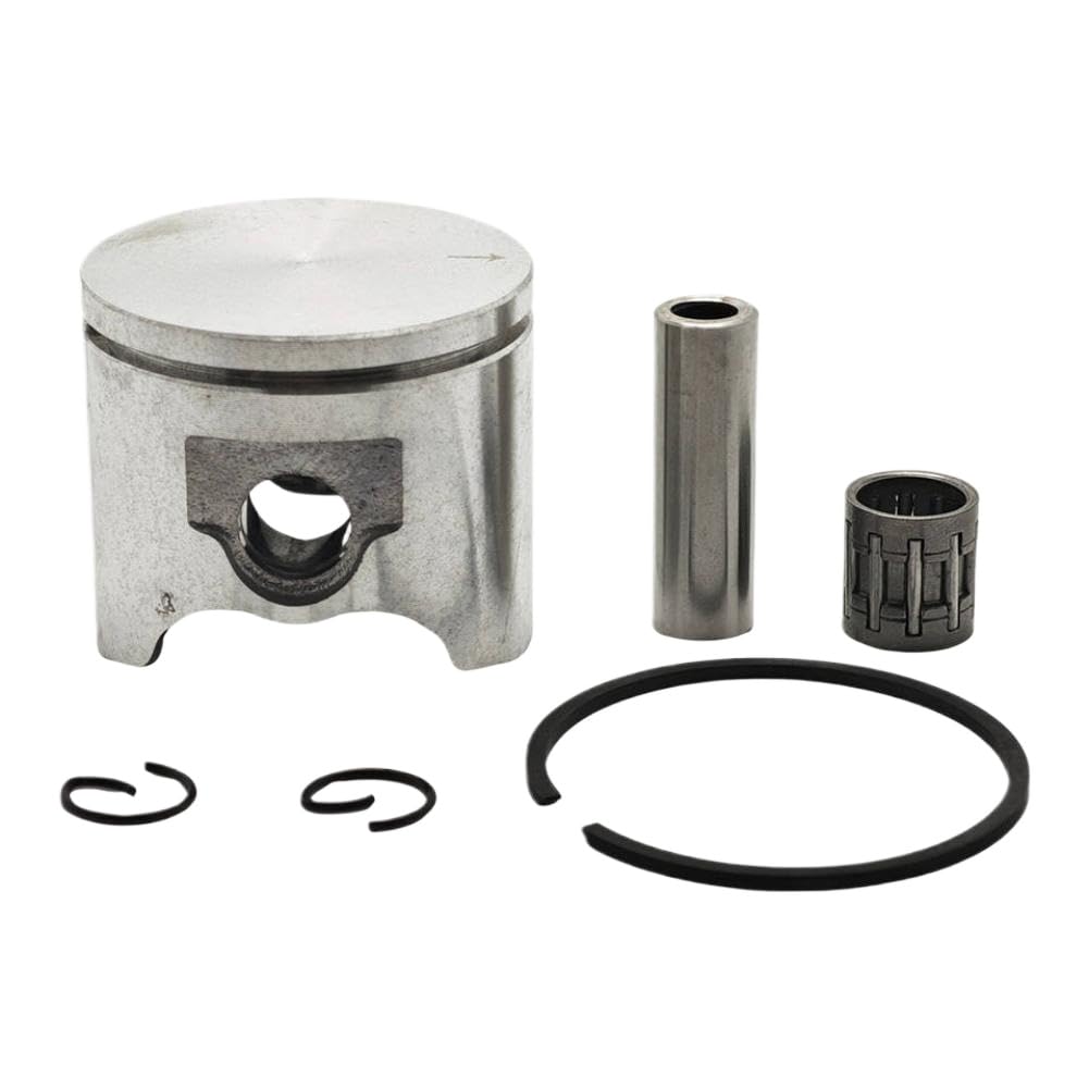 Kit de rodamientos de agujas con pasador de anillo de pistón de 42 mm para desbrozadoras compatibles con los modelos 343 F FR FRM R y 345 F FR FRM R