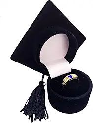 Anel de Formatura Infantil Menino Regulável Semi Joia Banhado a Ouro 18k Elegante e Delicado Ajustável para Conforto Ideal Símbolo de Conquista e Carinho