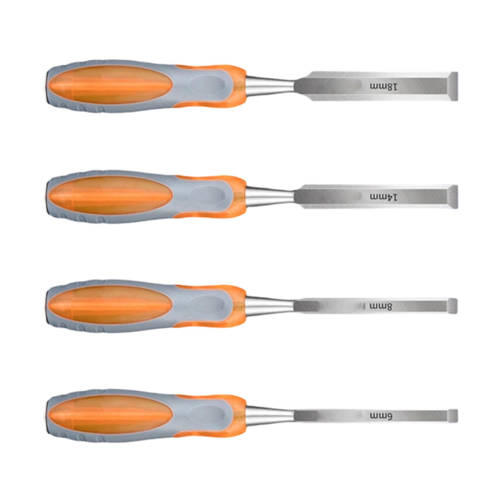 Geavonyg D 4Pcs Multifunctional High Hardness Woodworking Carving Gouge Set Professional For Woodworking Project Accessories High Carbon Steel Gouge