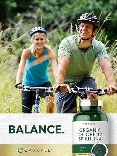 Carlyle Organic Chlorella Spirulina Tablets