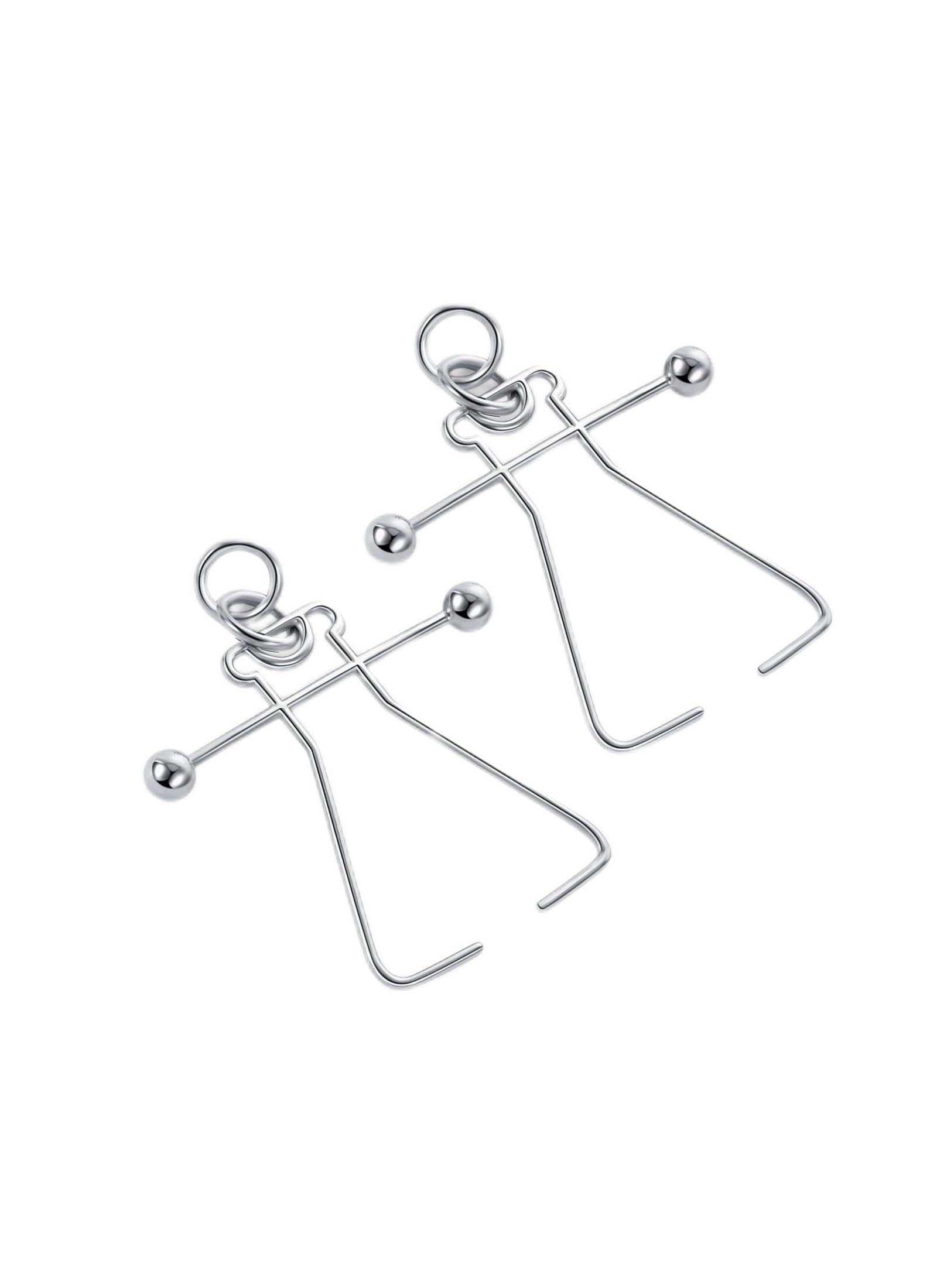 qianliyerChemistry Symbol Earrings Gift for Science Student Doctor Teachers Mother Geek Nerd Jewelry Memory Gifts Valentine's Day Gift