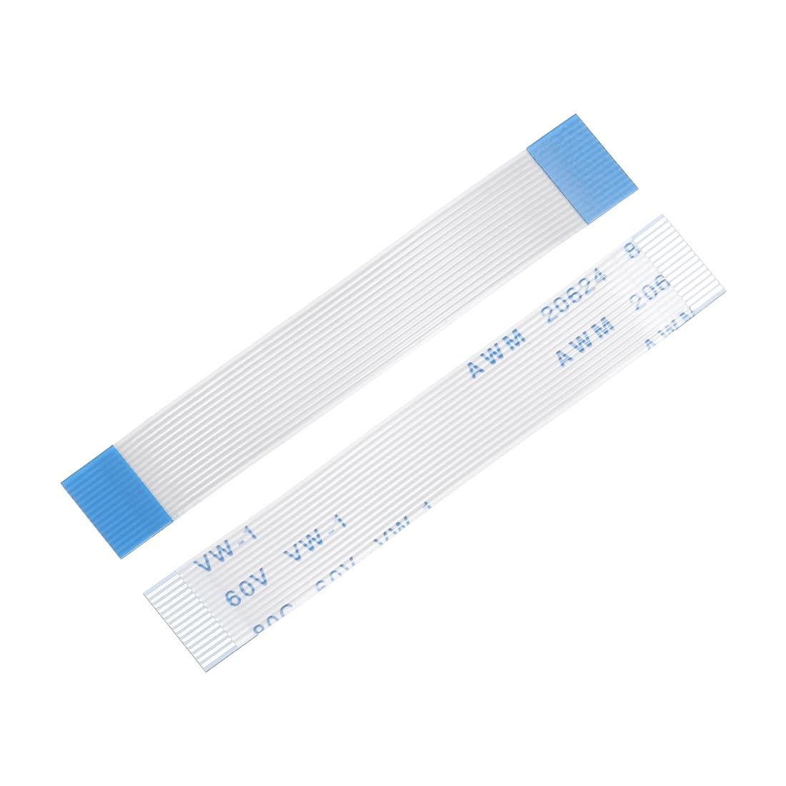 sourcing map FFC FPC Flat Flexible Cable, 15 Pins 0.5mm Pitch 60mm Long (A Type) for LCD 3D Printer Camera DVD TV Laptop Audio Pack of 20